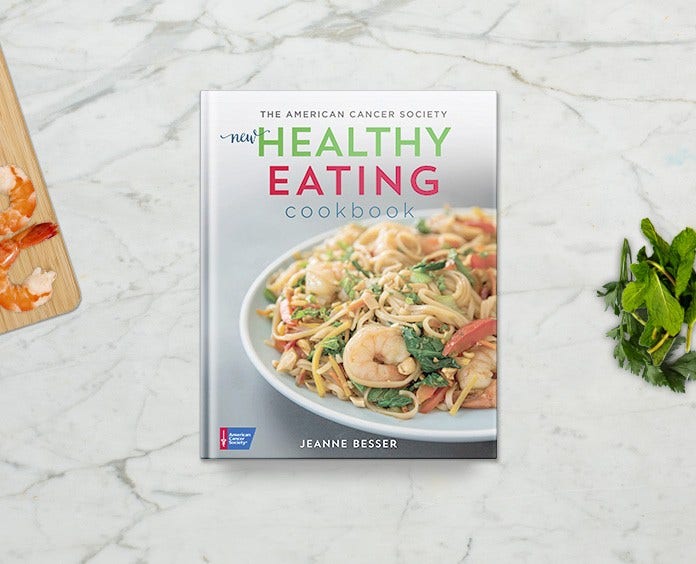 cover of the book "The New Healthy Eating Cookbook"