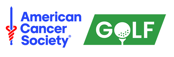 AMerican Cancer Society Golf Logo with the O in golf looking like a golf ball